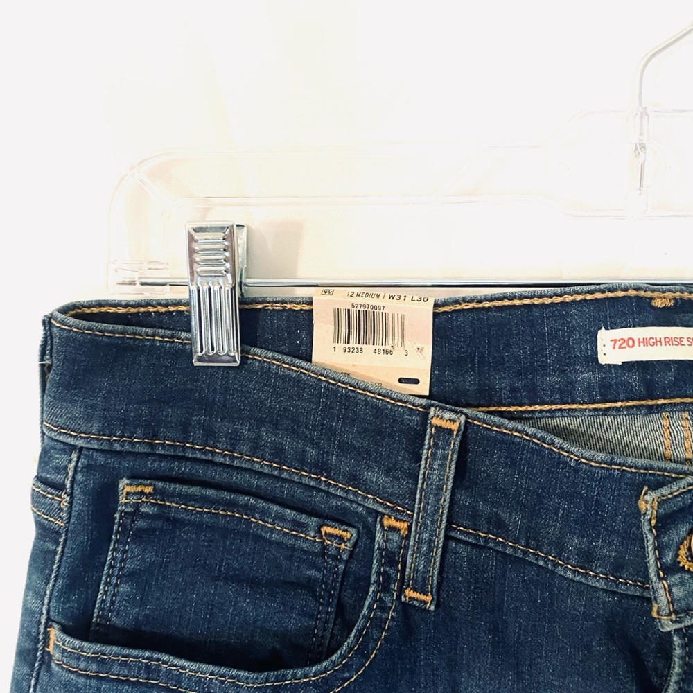 Levi’s 720 High-Rise Super Skinny women’s jeans NWT - Picture 7 of 12